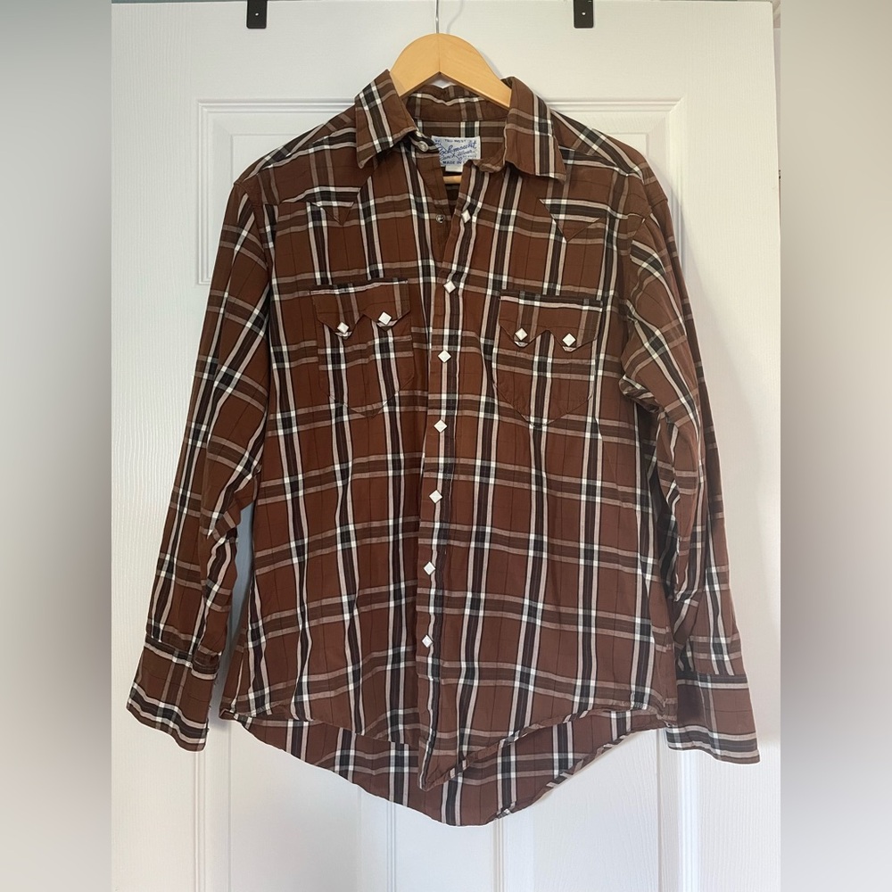 Vintage Rockmount Ranch Wear Western Shirt - USA made Medium